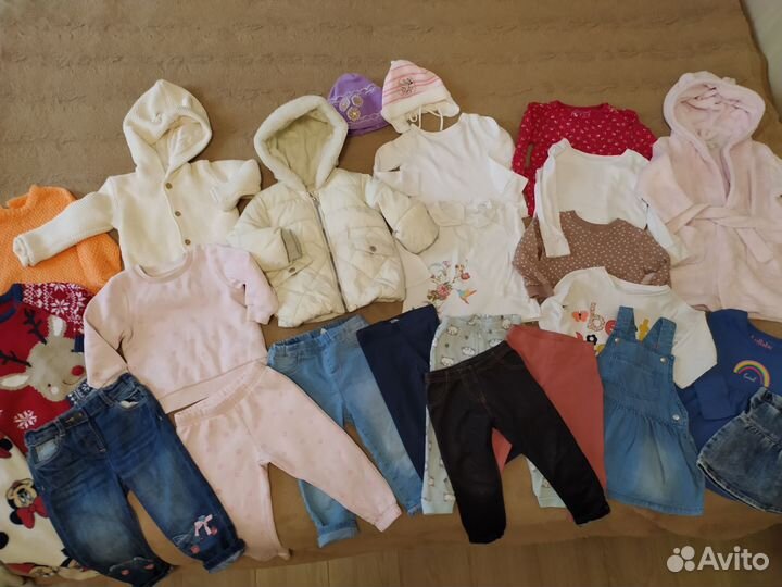 Пакет фирменной одежды для девочки 12-24 мес