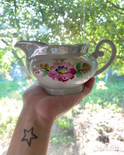 Сливочник молочник соусник ретро винтаж СССР