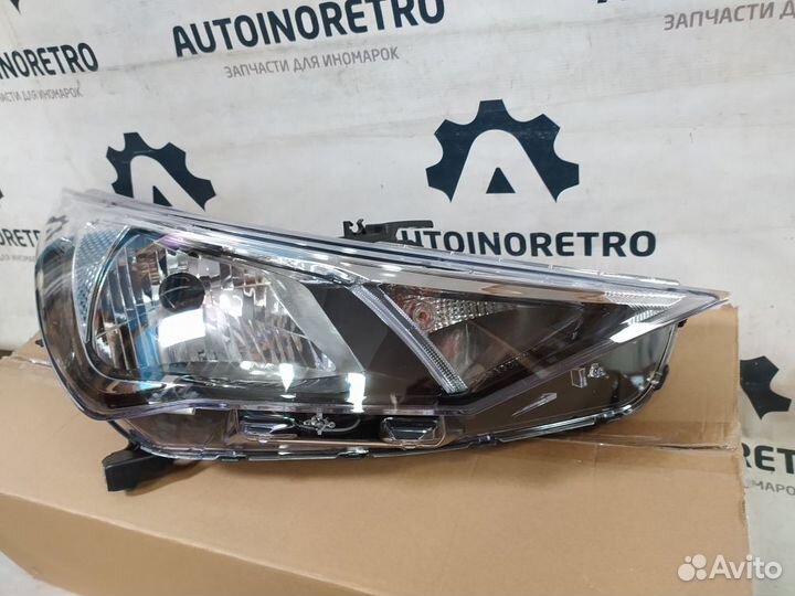 Фара прав. (галоген) Hyundai Solaris II рест. 2020