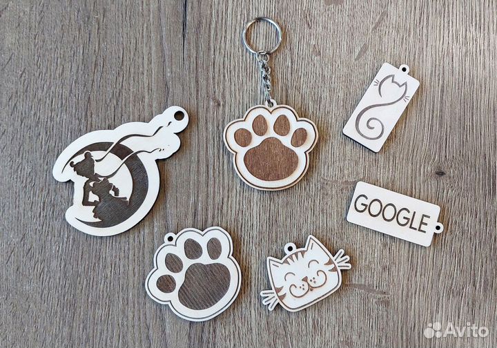 Лазерная гравировка по дереву и коже до 420х405мм