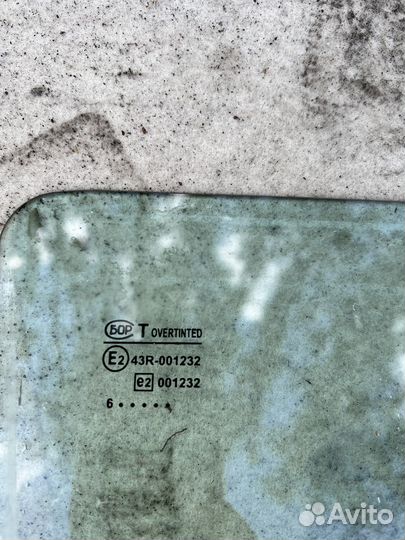 Стекло двери переднее правое Ваз 2114