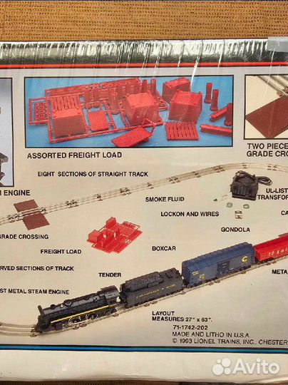 Железная дорога новая США Lionel Seaboard