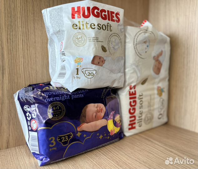 Подгузники huggies