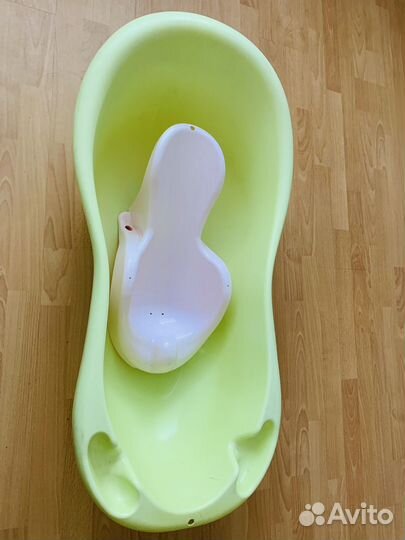 Ванночка для купания с горкой