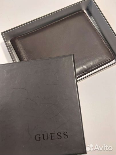 Бумажник мужской кожаный