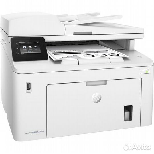 Лазерное мфу ч/б А4 HP Laserjet M227fdw