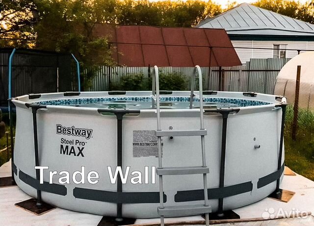 Каркасный бассейн Bestway 366х100 купить в Омске | Хобби и отдых | Авито