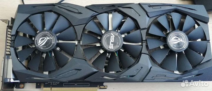Видеокарта gtx 1060 6gb asus strix gaming