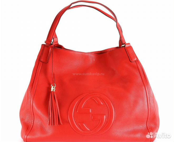 Сумка женская из натуральной кожи gucci