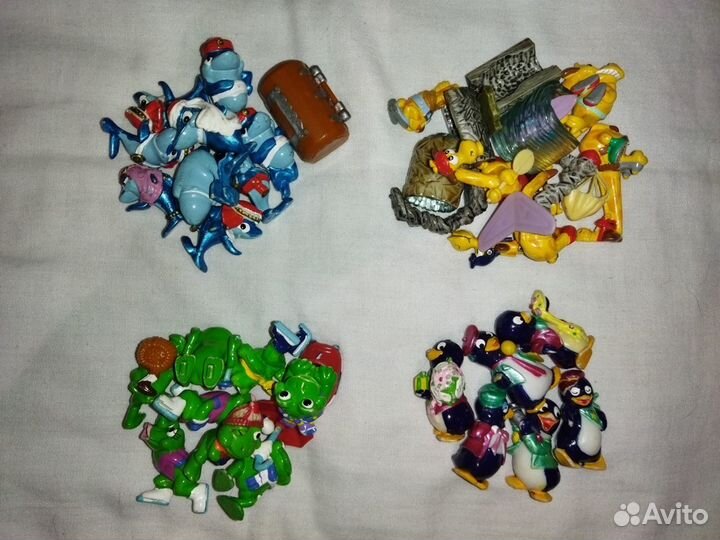 Киндер сюрпризы старые 90х г