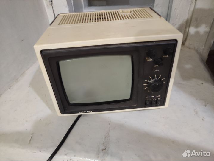 Телевизор черно белый СССР
