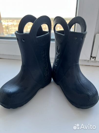 Сапоги crocs 26-27 р