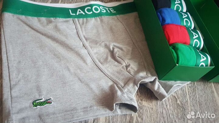 Трусы мужские боксеры lacoste