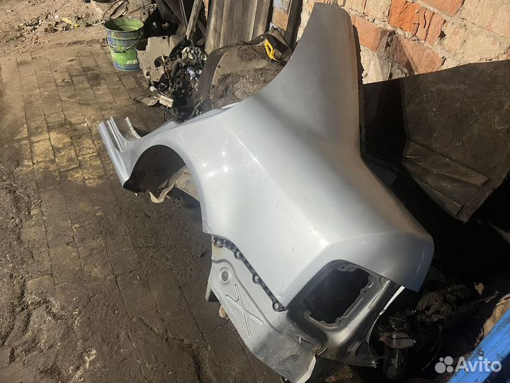 Крыло заднее левое Skoda Fabia sedan