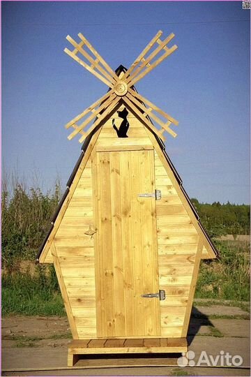 Дачный туалет домик якр 792