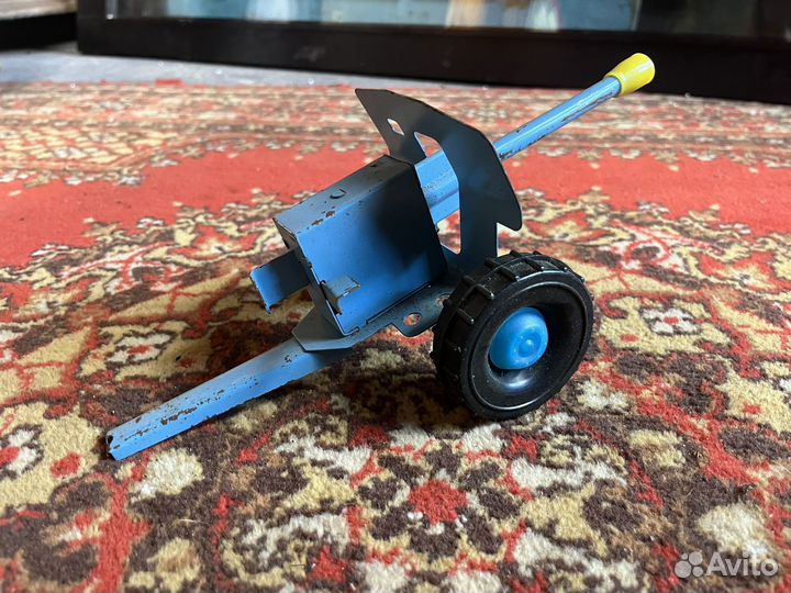 Игрушка пушка СССР