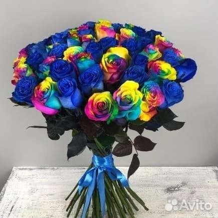 Цветы розы букет