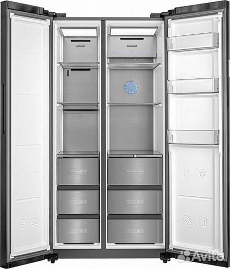 Холодильник weissgauff wsbs 590 BG NoFrost Inverter Premium