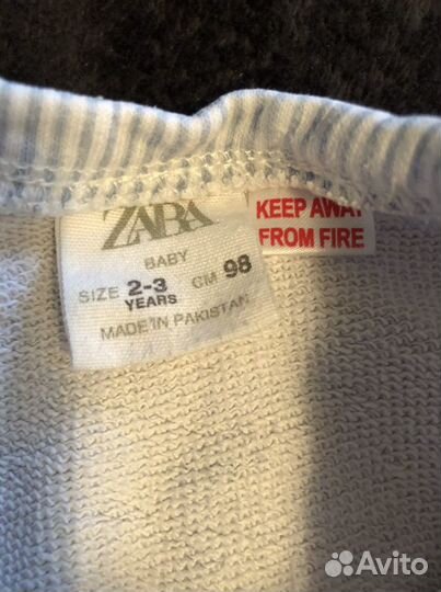 Свитшот Zara для девочки 92-98