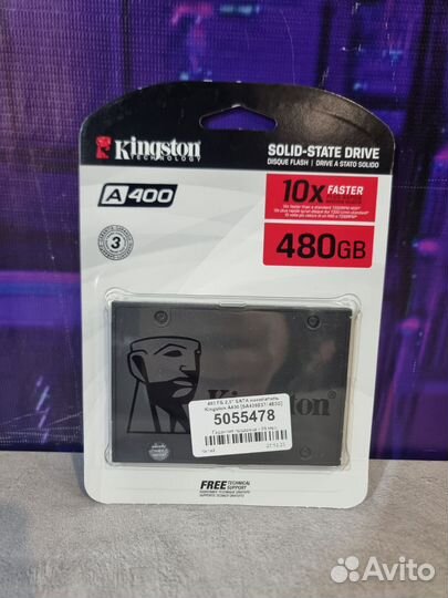 Оригинальный ssd 480gb Kingston A400