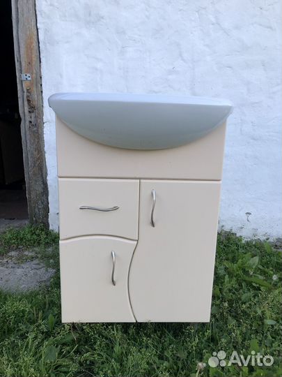 Тумба с раковиной для ванной бу