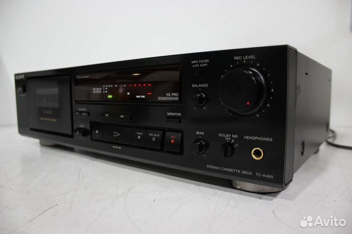 Sony TC-K490 Трехголовая кассетная дека Japan