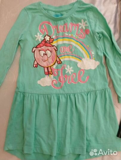 Платья пакетом для девочки 104-110