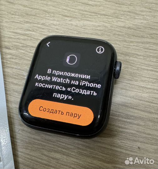 Apple Watch SE Nike 44mm iCloud Ремешок