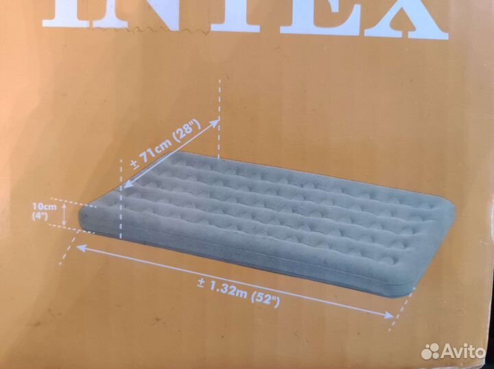 Детская надувная кровать Intex