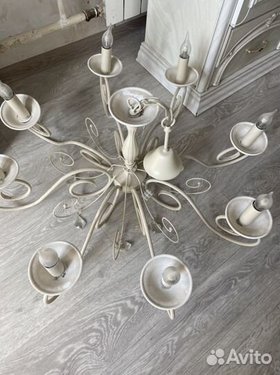 Люстра кованая