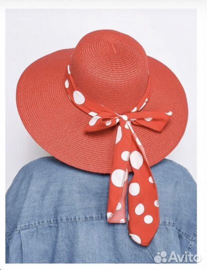 Шляпа женская пляжная новая
