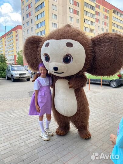 Аэро костюм ростовая кукла чебурашка