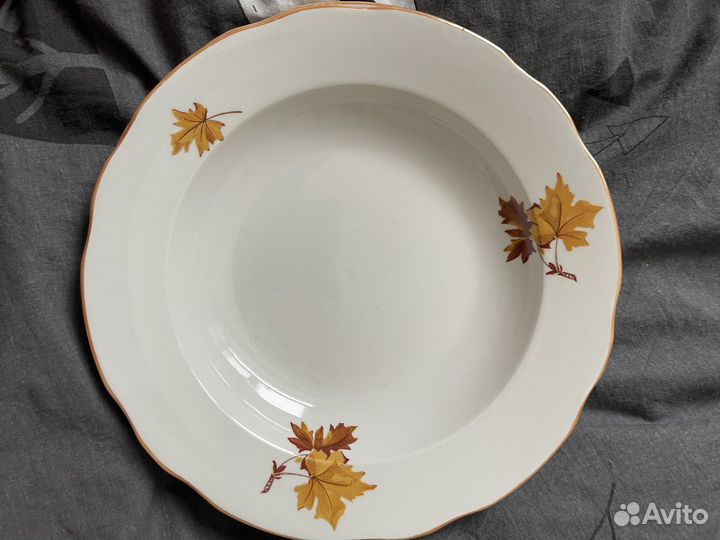 Талерки фарбор суповые большие 24 см СССР