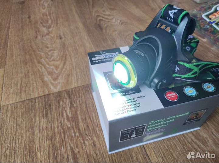 Фонарь налобный EastShark FA-107T6