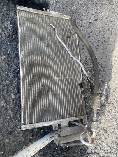 Радиатор кондиционера опель вектра б