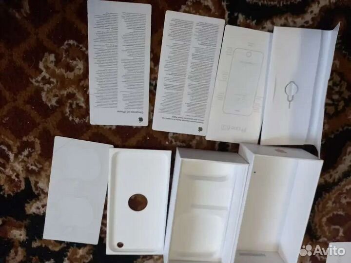 Коробка от iPhone 6s plus 6s