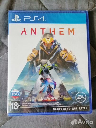 Anthem ps4 Новый диск