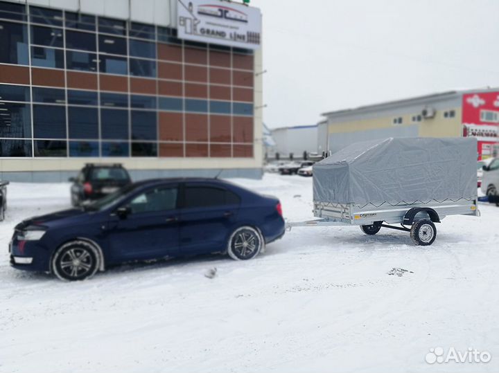 Прицеп Спутник 3.0х1.5м R13 с Аэротентом