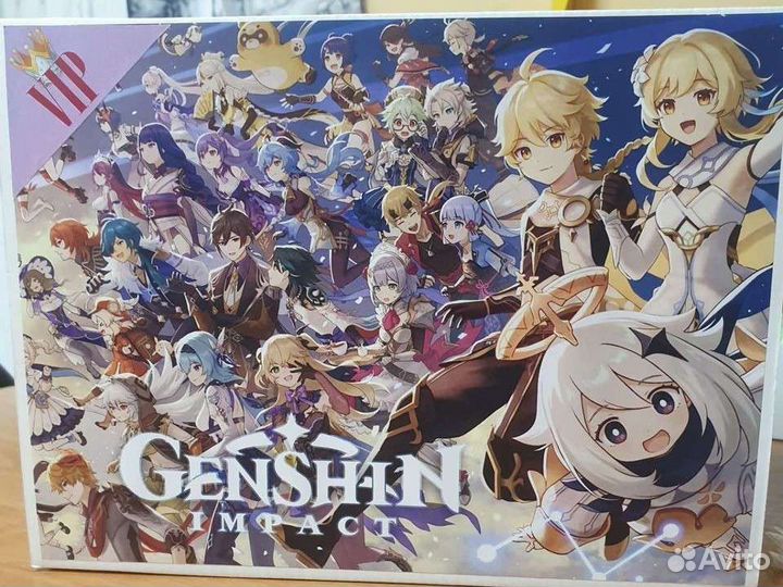 Аниме Бокс Подарок Набор Геншин Импакт