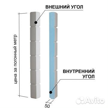 Руспанель рпг Termorus. внут. 1000х100х50 #1 L м.п