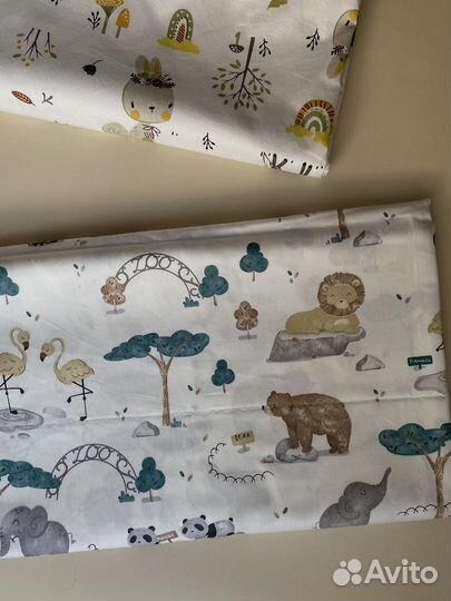 Непромокаемая пеленка двусторонняя