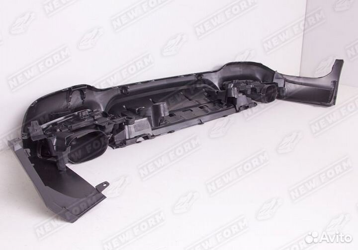 Диффузор насадки 63 AMG Mercedes GLC бензин