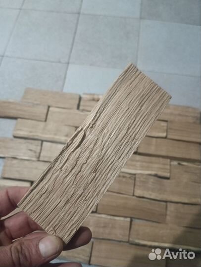 3D плитка мазайка из колотого дуба