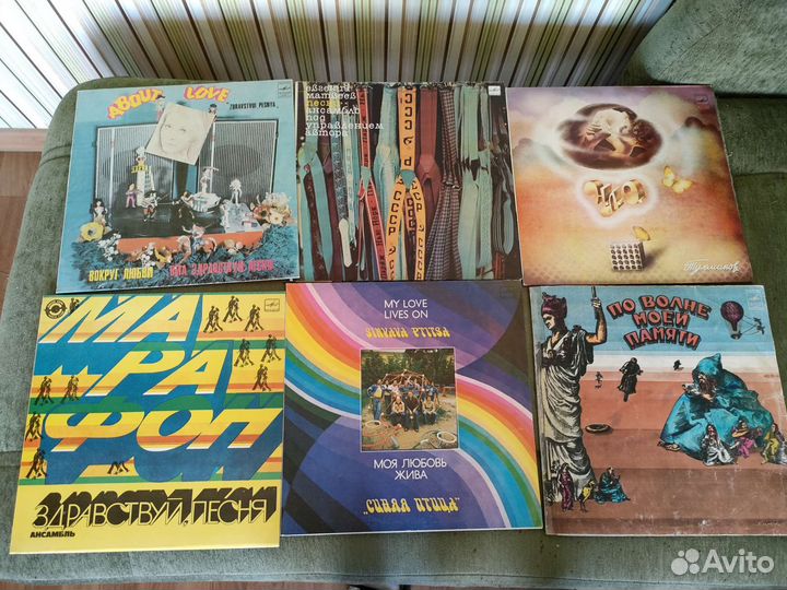Виниловые пластинки СССР