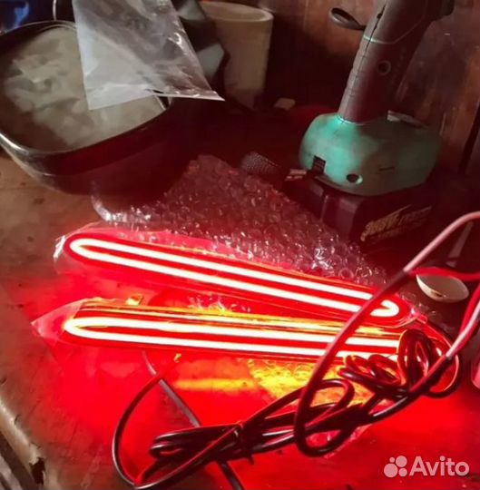 Светодиодные фонари заднего бампера Honda Accord