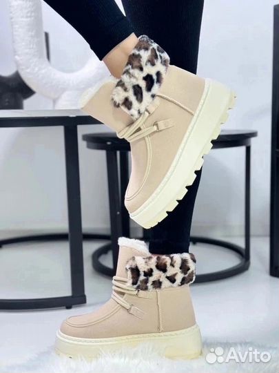 Ботинки зимние женские 3 цвета