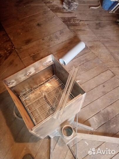 Коптилка горячего копчения