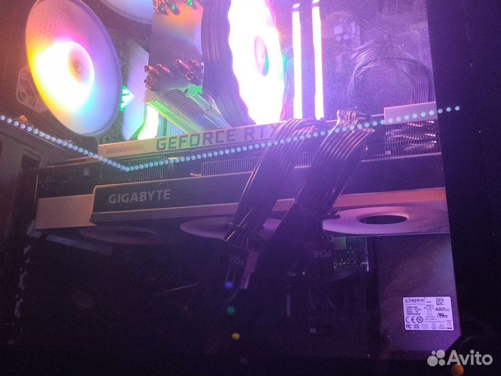 Geforce rtx 3070 ti gigabyte vision белая