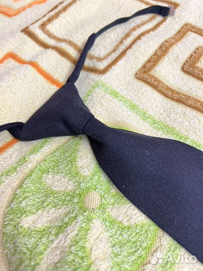 Галстук уставной темно-синего цвета