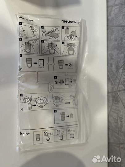 Молокоотсос medela ручной